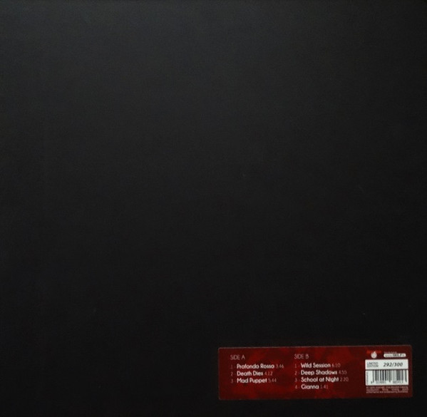 Claudio Simonetti's Goblin - Profondo Rosso (45th Anniversary 1975 / 2020) | Deep Red (LPDR006BOX) - 3