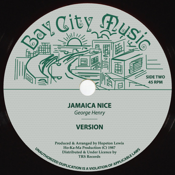 Tony Montana / Clive Lloyd / George Henry - Crosses A Follow Me / Oh Jah / Jamaica Nice | Bay City Music (TRS-BCM-1) - 2 Tony Montana / Clive Lloyd / George Henry - Crosses A Follow Me / Oh Jah / Jamaica Nice | Bay City Music (TRS-BCM-1) - 2
