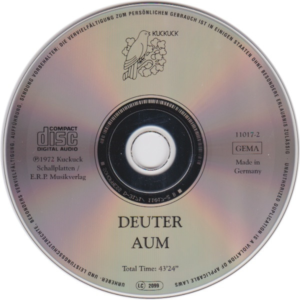 Deuter - Aum | Kuckuck (11017-2) - 3
