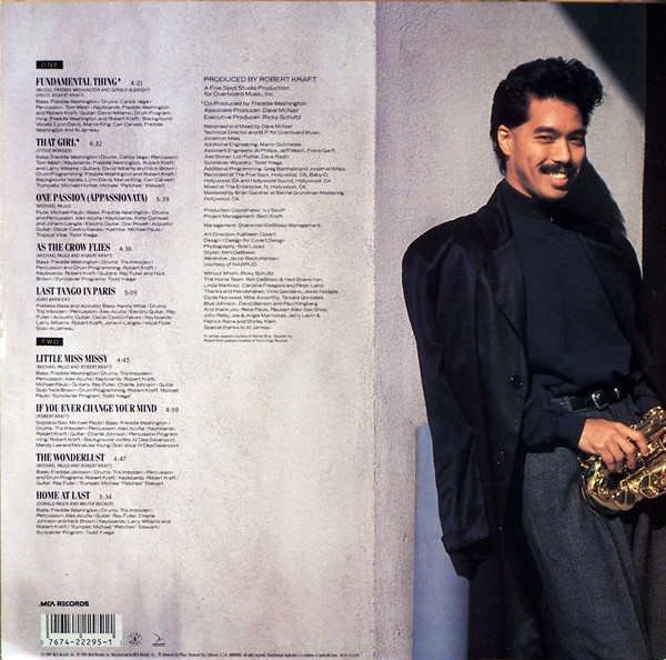 Michael Paulo - One Passion | MCA Records (MCA-42295) - 2