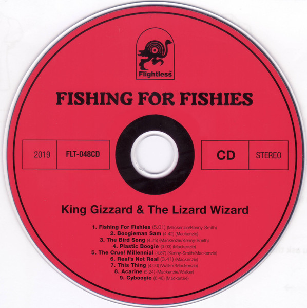 King Gizzard And The Lizard Wizard - Fishing For Fishies | Flightless (FLT-048) - 3 King Gizzard And The Lizard Wizard - Fishing For Fishies | Flightless (FLT-048) - 3