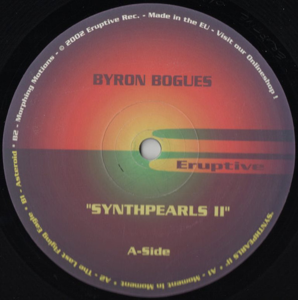 Byron Bogues - Synthpearls II | Eruptive (ERUPTIVE013) - main