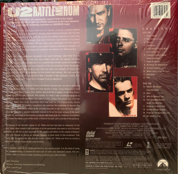 U2 - Rattle & Hum | Paramount Pictures (LV 32228-A) - 2 U2 - Rattle & Hum | Paramount Pictures (LV 32228-A) - 2