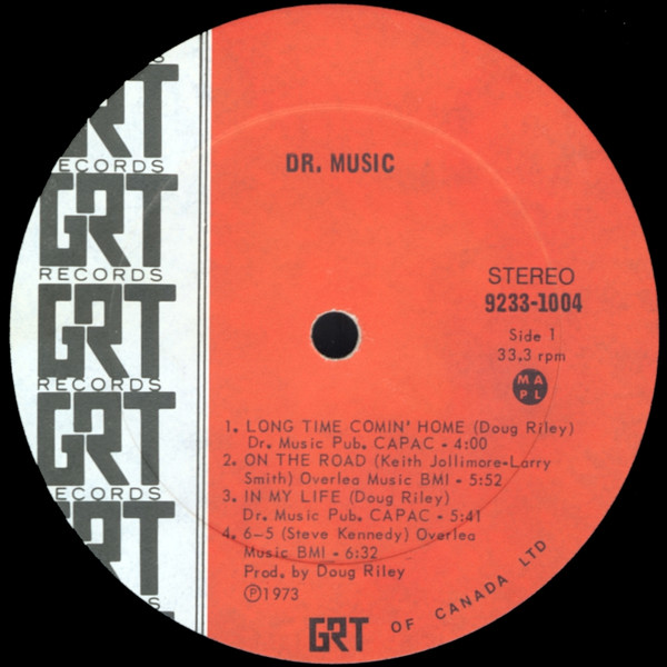 Dr. Music - Dr. Music | GRT (9233-1004) - 3