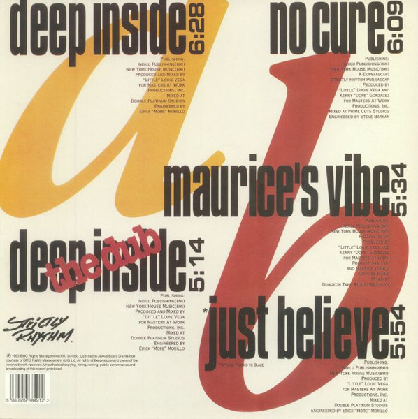 Hardrive - Deep Inside | Strictly Rhythm (SR EP2) - 2 Hardrive - Deep Inside | Strictly Rhythm (SR EP2) - 2