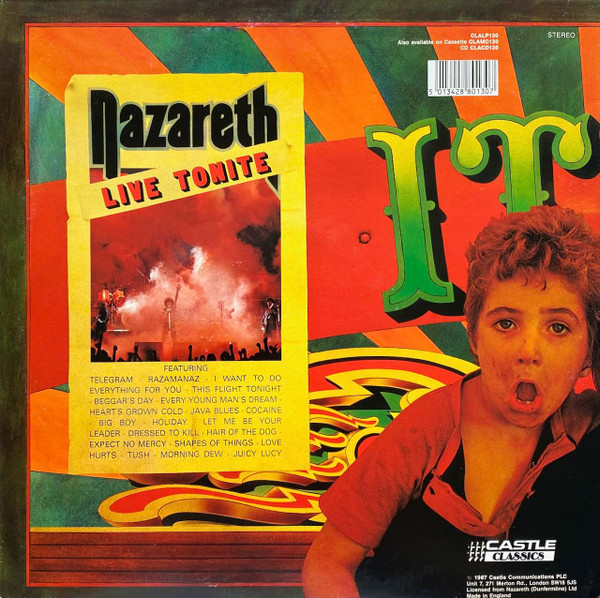 Nazareth - 'Snaz | Castle Classics (CLALP130) - 4