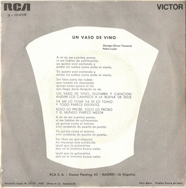Henry Stephen - Un Vaso De Vino / Stella | RCA Victor (3-10456) - 2