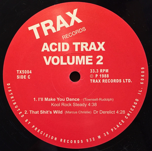 Various - Acid Trax Volume 2 | Trax Records (TX5004) - 4