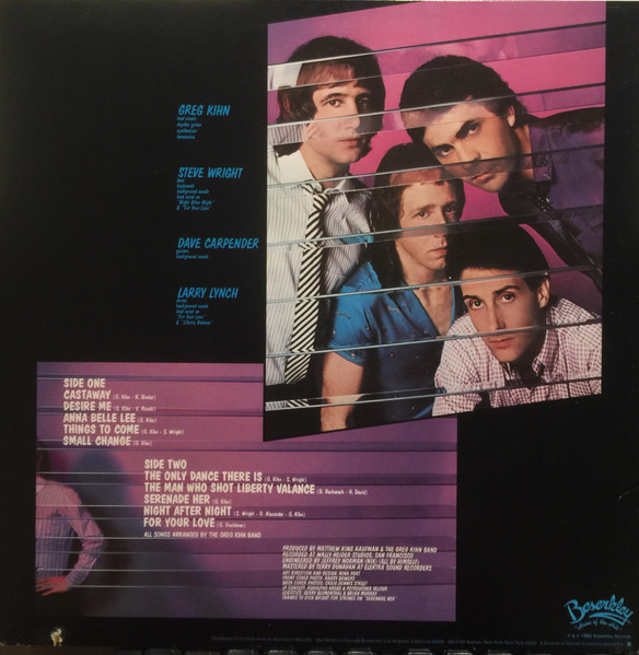 Greg Kihn Band - Glass House Rock | Beserkley (BZ-10068) - 2 Greg Kihn Band - Glass House Rock | Beserkley (BZ-10068) - 2