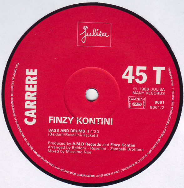 Finzy Kontini - O La La | Carrere (8661) - 4