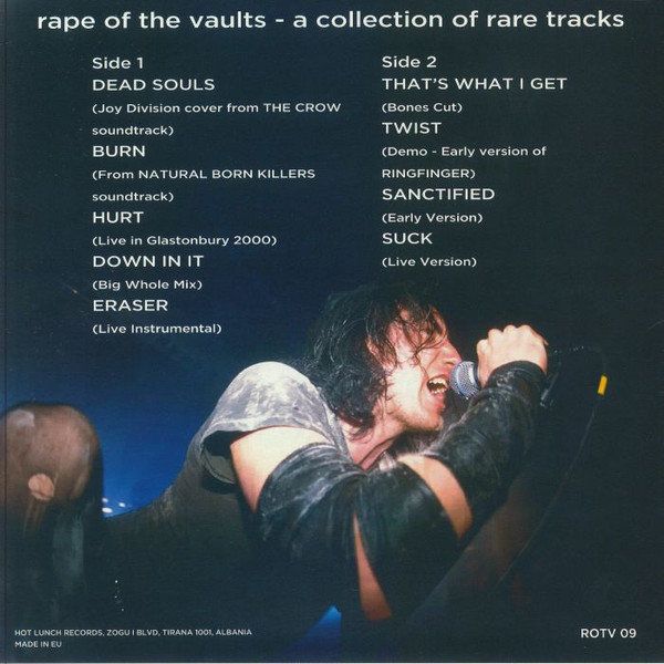 Nine Inch Nails - Rape Of The Vaults (A Collection Of Rare Tracks) | Hot Lunch Records (ROTV 09) - 2 Nine Inch Nails - Rape Of The Vaults (A Collection Of Rare Tracks) | Hot Lunch Records (ROTV 09) - 2