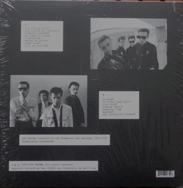 Crime - Murder By Guitar LP | Superior Viaduct (SV050) - 2