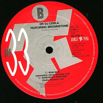 DJ Cerla featuring Brownstone - Everybody Pom-Pom! | Dance Pool (661246-6) - 3 DJ Cerla featuring Brownstone - Everybody Pom-Pom! | Dance Pool (661246-6) - 3