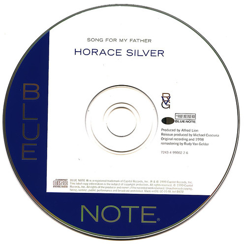 The Horace Silver Quintet - Song For My Father (Cantiga Para Meu Pai) | Blue Note (7243 4 99002 2 6) - 3 The Horace Silver Quintet - Song For My Father (Cantiga Para Meu Pai) | Blue Note (7243 4 99002 2 6) - 3