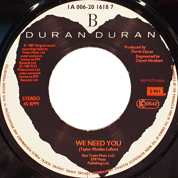 Duran Duran - Skin Trade | EMI (1A 006 20 1618 7) - 4