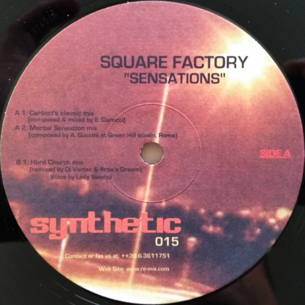 Square Factory - Sensations | Synthetic (synthetic 015) - main