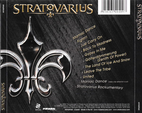 Stratovarius - Stratovarius | Mayan Records (MYNSP040) - 2