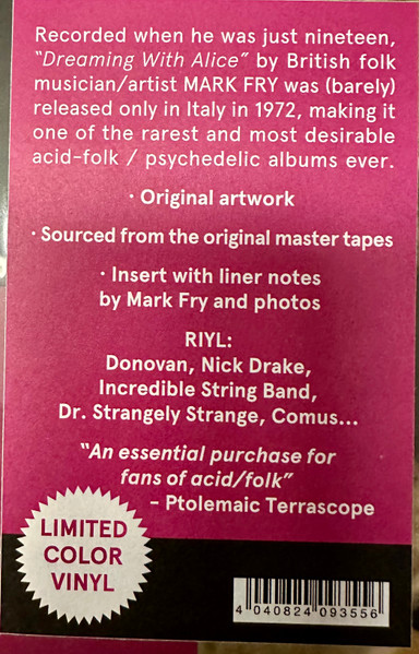 Mark Fry - Dreaming With Alice | Guerssen (GUESS254) - 3