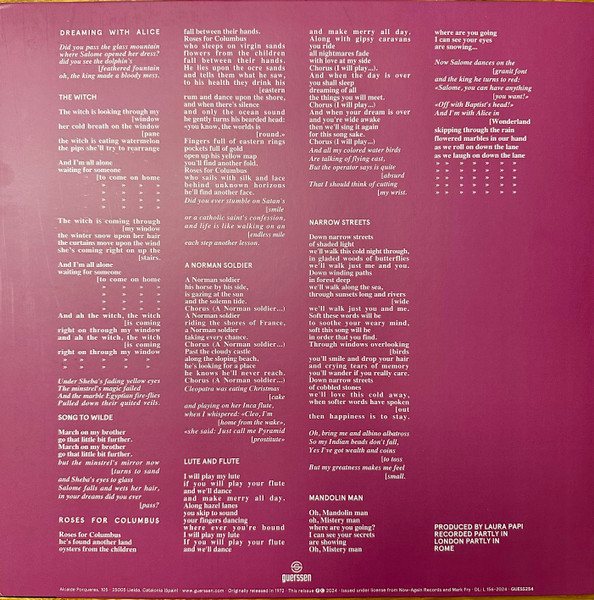 Mark Fry - Dreaming With Alice | Guerssen (GUESS254) - 2