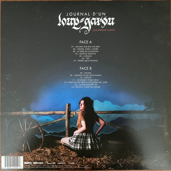 Lou-Adriane Cassidy - Journal D'un Loup-garou | Bravo Musique (BRAVO-053-LP) - 2 Lou-Adriane Cassidy - Journal D'un Loup-garou | Bravo Musique (BRAVO-053-LP) - 2