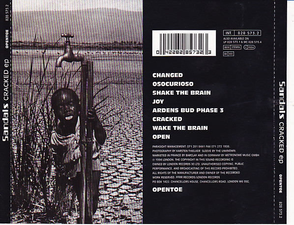 Sandals - Cracked EP | Open Toe Records (828 573.2) - 2 Sandals - Cracked EP | Open Toe Records (828 573.2) - 2
