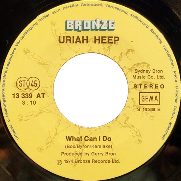Uriah Heep - Something Or Nothing / What Can I Do | Bronze (13 339 AT) - 4
