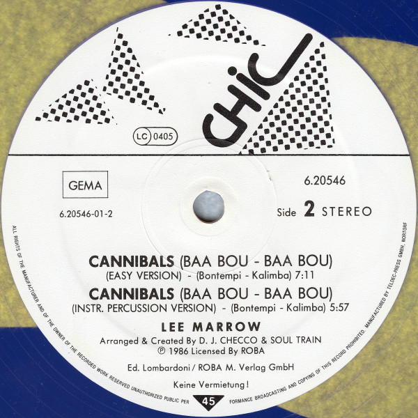 Lee Marrow - Cannibals (Baa-Boù - Baa Boù) | Chic (6.20546) - 4