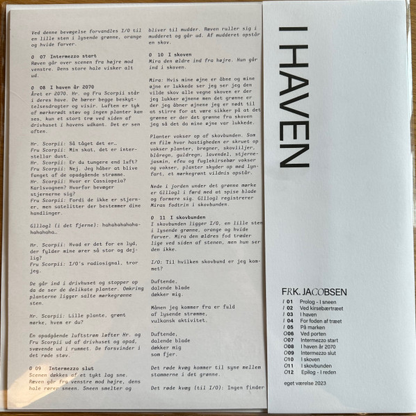 Anja Jacobsen - I HAVEN | Eget Værelse (EVLP17) - 2 Anja Jacobsen - I HAVEN | Eget Værelse (EVLP17) - 2