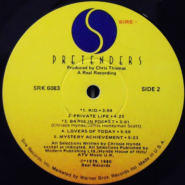The Pretenders - Pretenders | Sire (SRK 6083) - 4 The Pretenders - Pretenders | Sire (SRK 6083) - 4