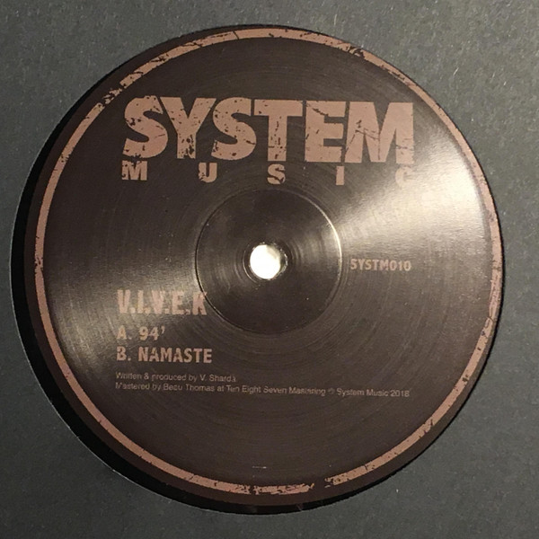 V.I.V.E.K - 94' / Namaste | System Music (SYSTM010) - 3