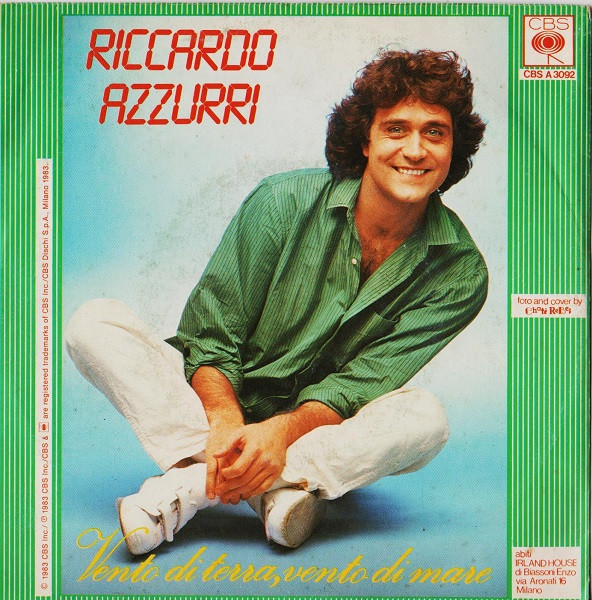 Riccardo Azzurri - Amare Te | CBS (CBS A 3092) - 2