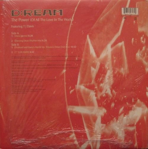 D:Ream - The Power (Of All The Love In The World) | Magnet (MAG1039T) - 2 D:Ream - The Power (Of All The Love In The World) | Magnet (MAG1039T) - 2
