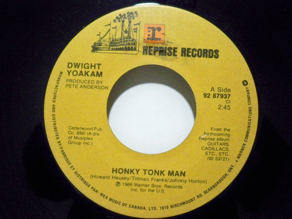 Dwight Yoakam - Honky Tonk Man | Reprise Records (92 87937)