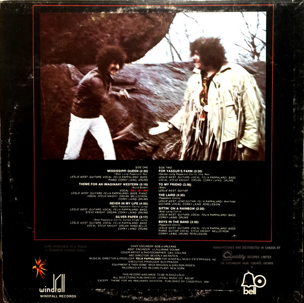 Mountain - Climbing! | Bell Records (WINDFALL 4501) - 2