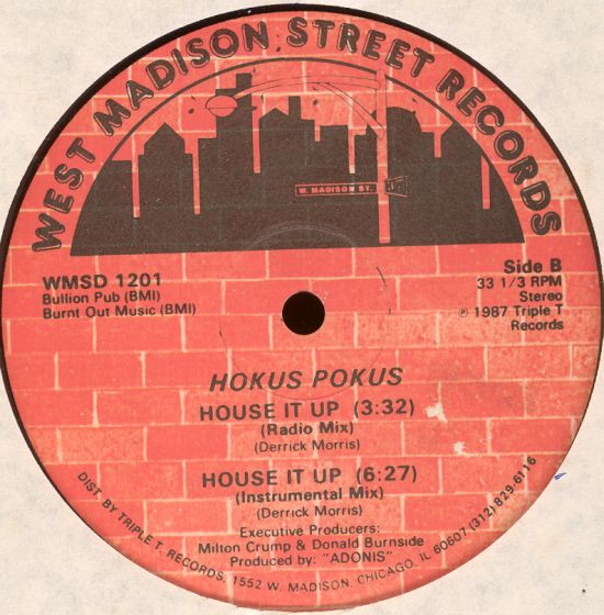 Hokus Pokus - House It Up | West Madison Street Records (WMSD 1201) - 2 Hokus Pokus - House It Up | West Madison Street Records (WMSD 1201) - 2