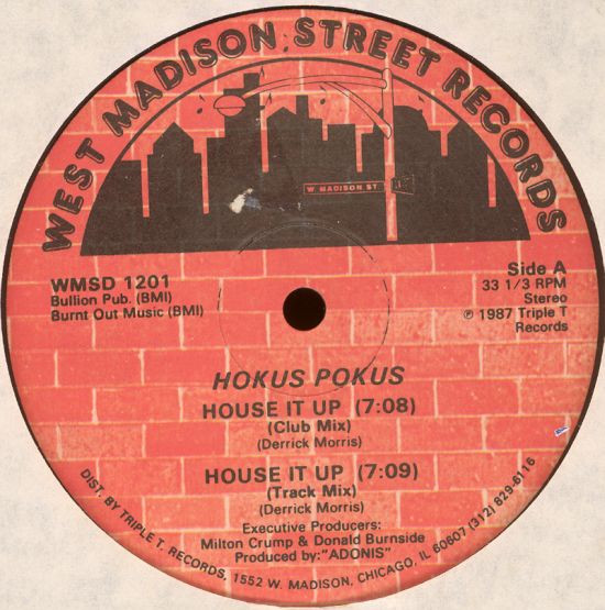Hokus Pokus - House It Up | West Madison Street Records (WMSD 1201)