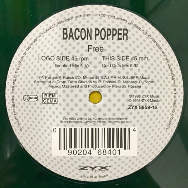 Bacon Popper - Free | ZYX Music (ZYX 8859-12) - 3 Bacon Popper - Free | ZYX Music (ZYX 8859-12) - 3
