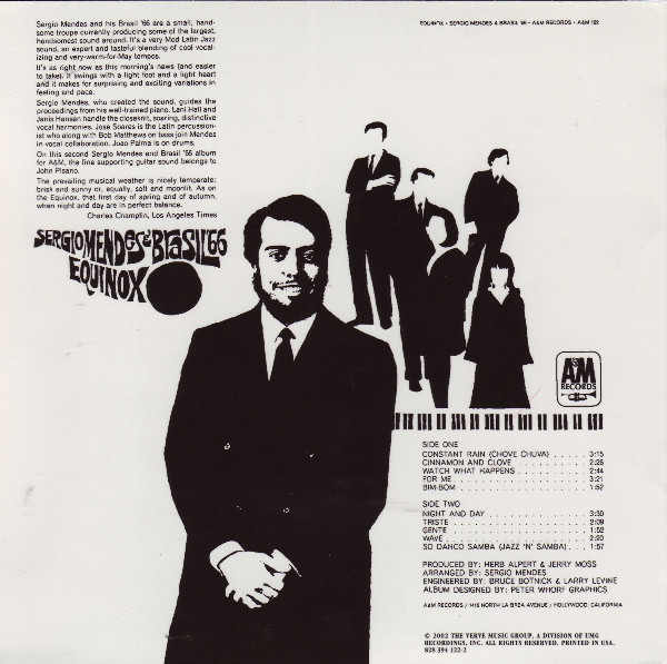 Sérgio Mendes & Brasil '66 - Equinox | Verve Records (828 394 122-2) - 2