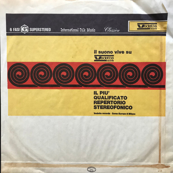Jac Holzman - Authentic Sound Effects Volume 11 - Parigi + Venezia | Vedette Records (EKL 261) - 4 Jac Holzman - Authentic Sound Effects Volume 11 - Parigi + Venezia | Vedette Records (EKL 261) - 4