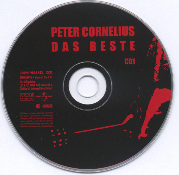 Peter Cornelius - Das Beste (Mit Allen Original-Hits) | Koch Universal (06024 9866343) - 2