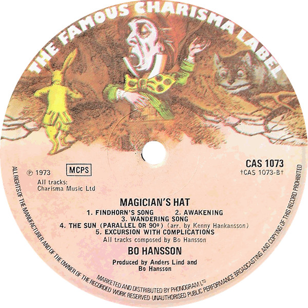Bo Hansson - Magician's Hat | Charisma (CAS 1073) - 4 Bo Hansson - Magician's Hat | Charisma (CAS 1073) - 4
