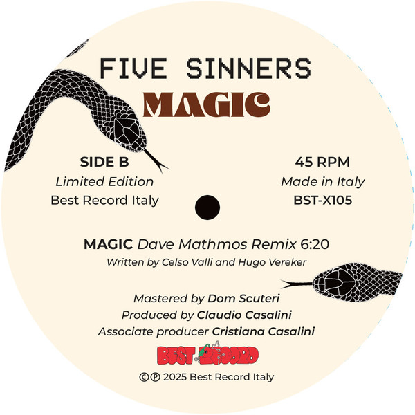 Five Sinners - Magic | Best Record Italy (BST-X105) - 3 Five Sinners - Magic | Best Record Italy (BST-X105) - 3