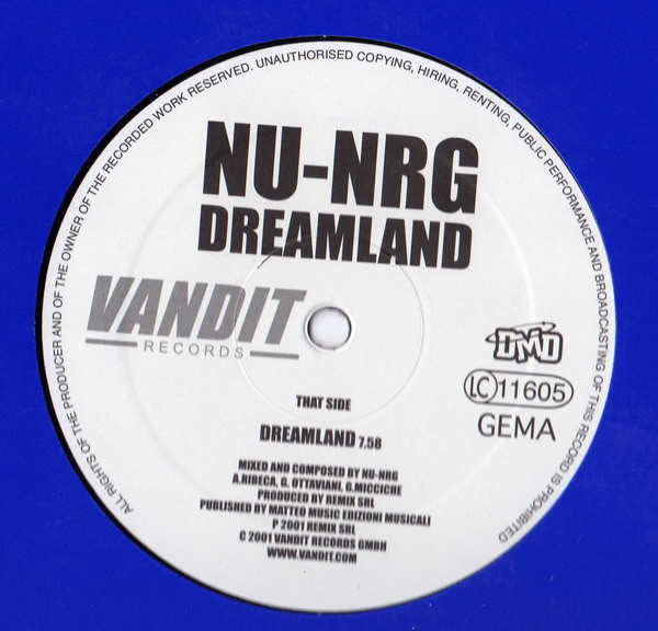 Nu NRG - Dreamland | Vandit Records (012)