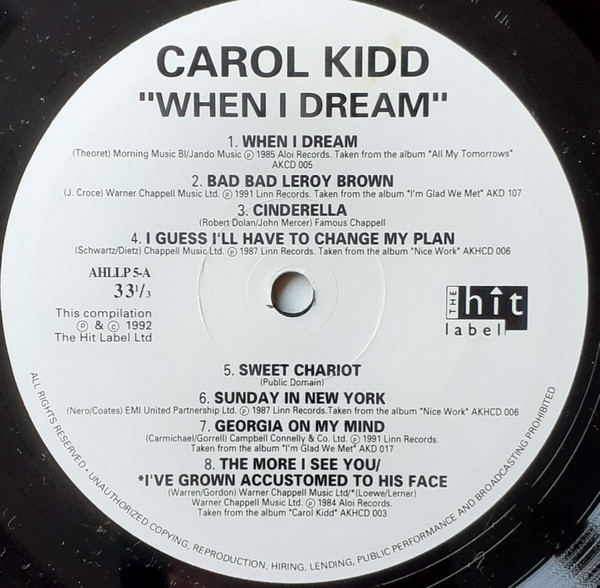 When I Dream