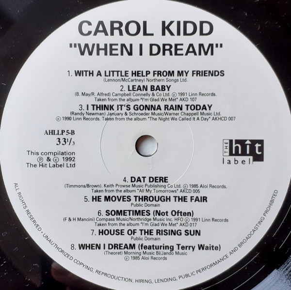 When I Dream