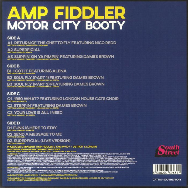 Amp Fiddler - Motor City Booty | South Street (SOUTHLP001Y) - 2
