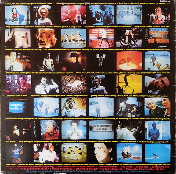 Sex Pistols - The Great Rock 'N' Roll Swindle | Virgin (OVED 234) - 2