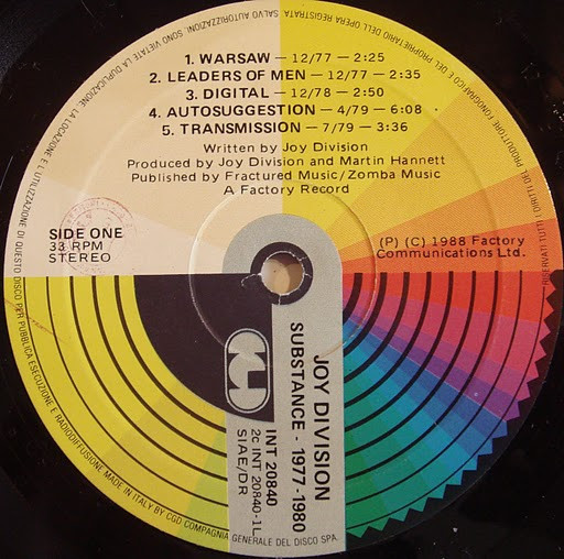 Joy Division - Substance | CGD (INT 20840) - 4 Joy Division - Substance | CGD (INT 20840) - 4