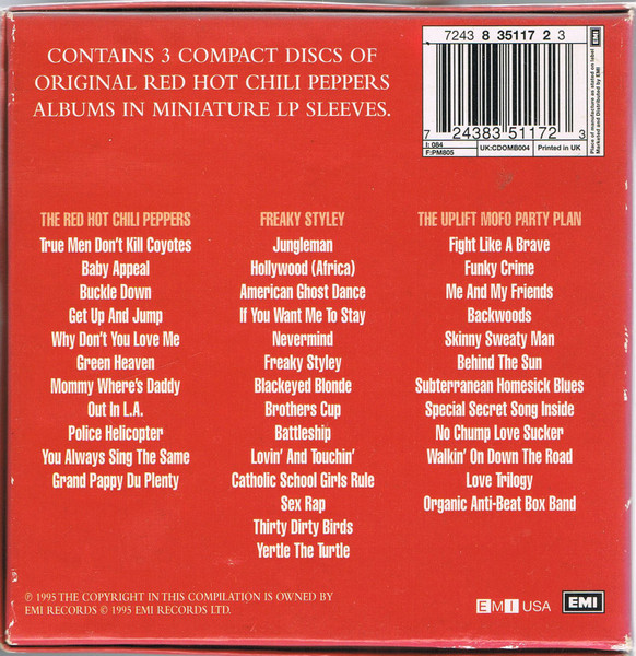 Red Hot Chili Peppers - The Originals CD | EMI (7243 8 35117 2 3) - 2 Red Hot Chili Peppers - The Originals CD | EMI (7243 8 35117 2 3) - 2