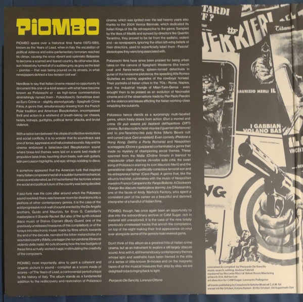 Various - Piombo - Italian Crime Soundtracks From The Years Of Lead (1973-1981) | Cam Sugar (CS011) - 4 Various - Piombo - Italian Crime Soundtracks From The Years Of Lead (1973-1981) | Cam Sugar (CS011) - 4